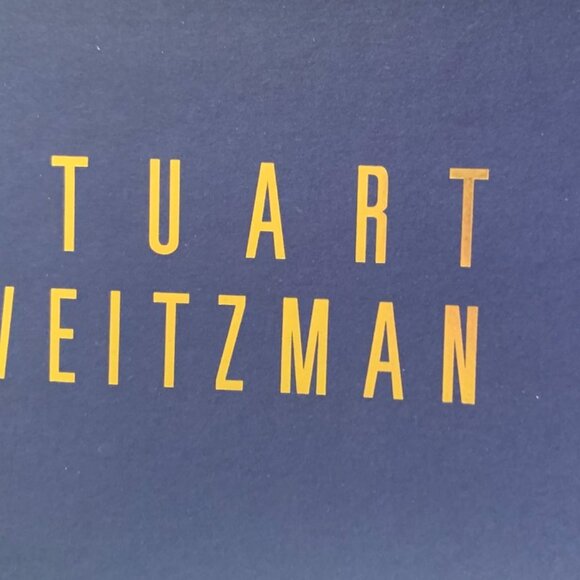 Stuart Weitzman Arianna Stretch Sandal With Wedge Ecru Size 7 - Picture 7 of 7